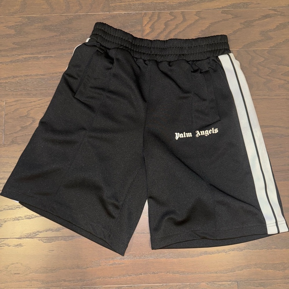 Palm Angels Black Men's Shorts